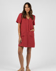 SAVINA SHIRT DRESS