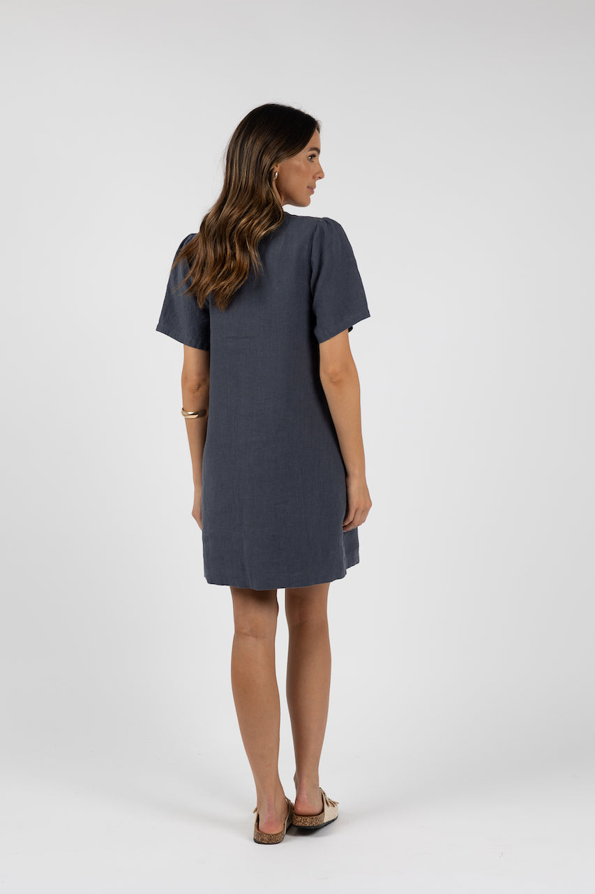 SAVINA SHIRT DRESS