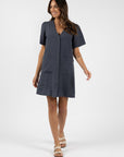 SAVINA SHIRT DRESS