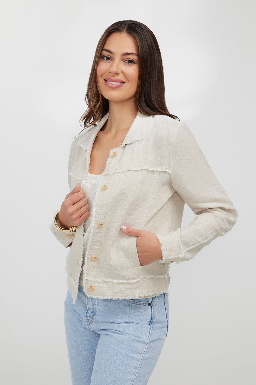 BELLA LINEN JACKET